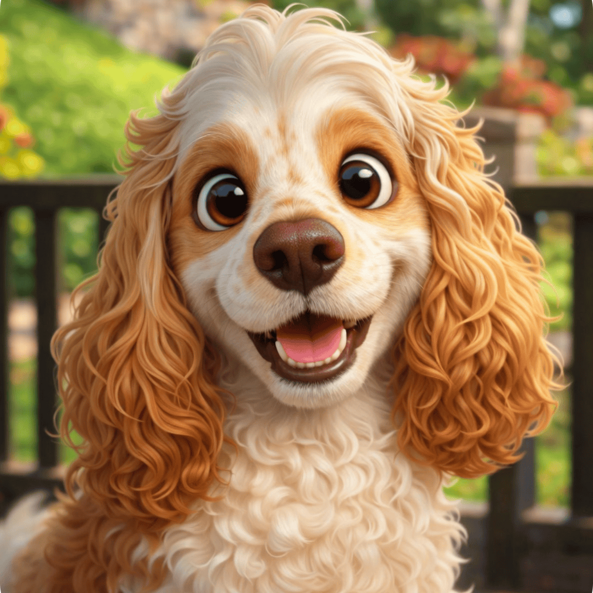 Retrato Pixar 3D