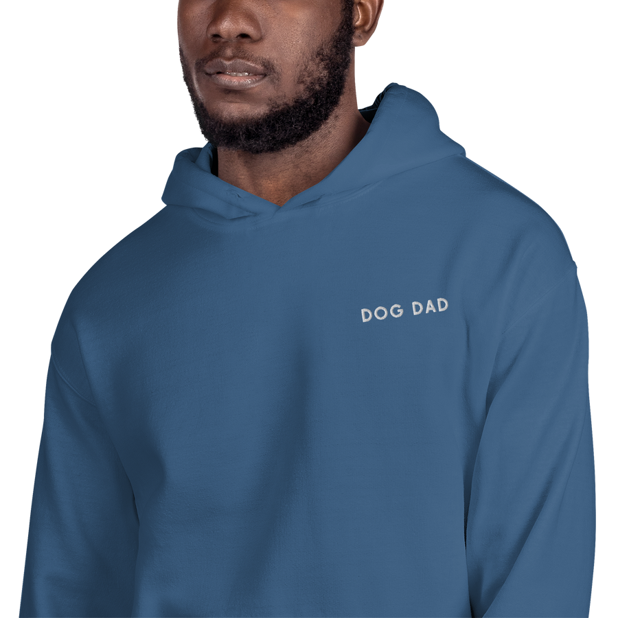 Sudadera con capucha bordada Dog Dad