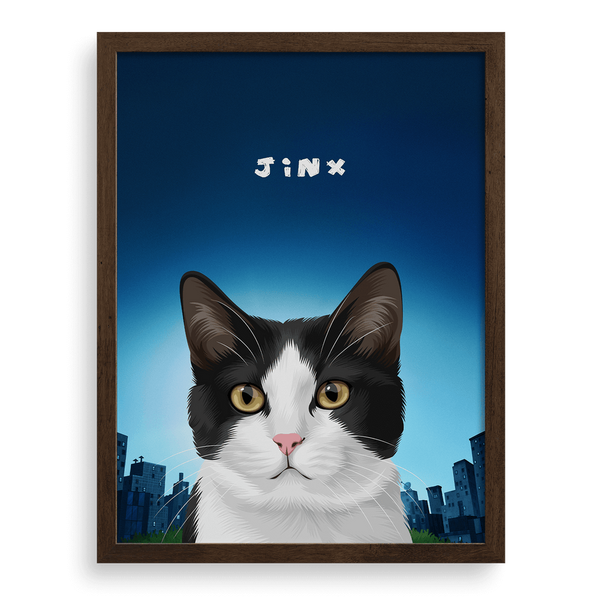 Retrato de una mascota de Dog Man