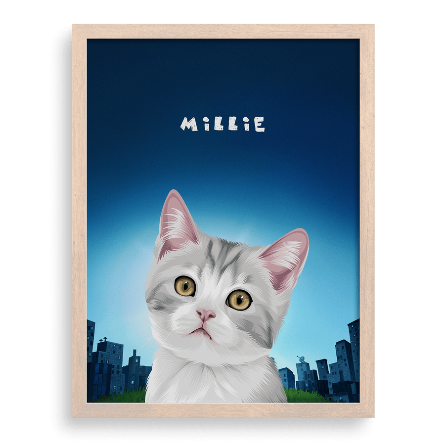 Retrato de una mascota de Dog Man