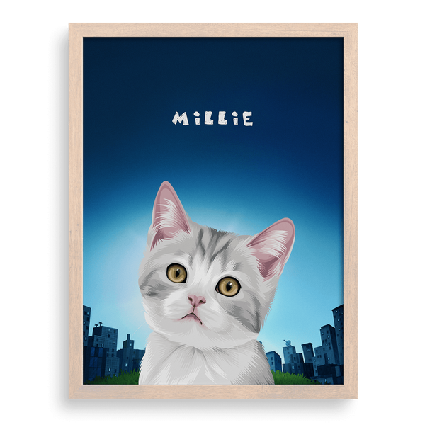 Retrato de una mascota de Dog Man