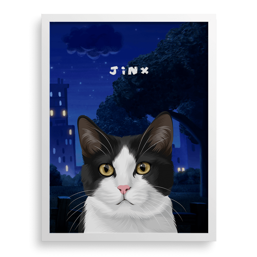 Retrato de una mascota de Dog Man