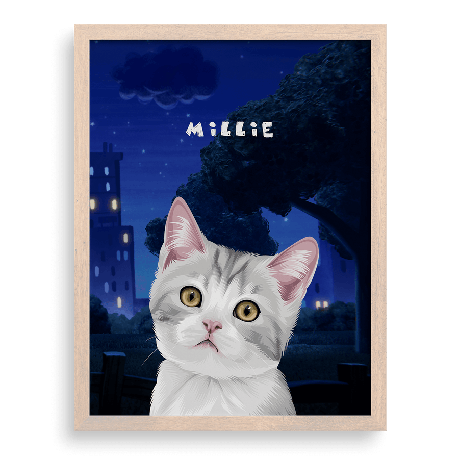 Retrato de una mascota de Dog Man