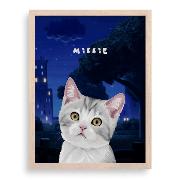 Retrato de una mascota de Dog Man