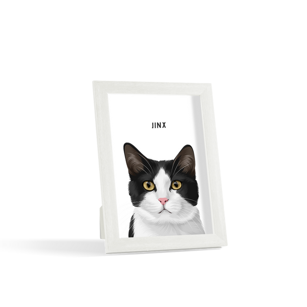 Retrato de una mascota para escritorio