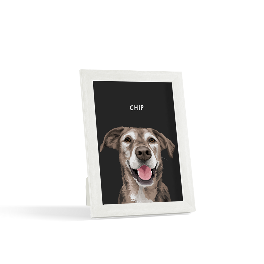 Retrato de una mascota para escritorio