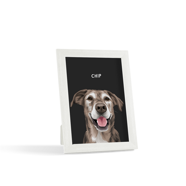 Retrato de una mascota para escritorio