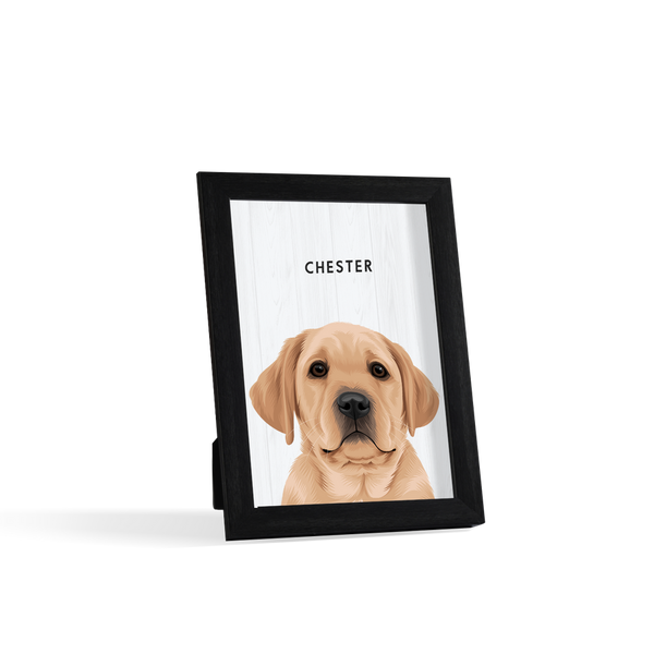 Retrato de una mascota para escritorio