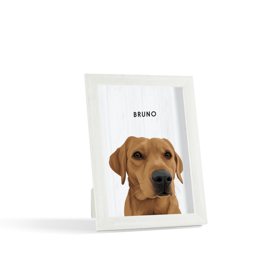 Retrato de una mascota para escritorio