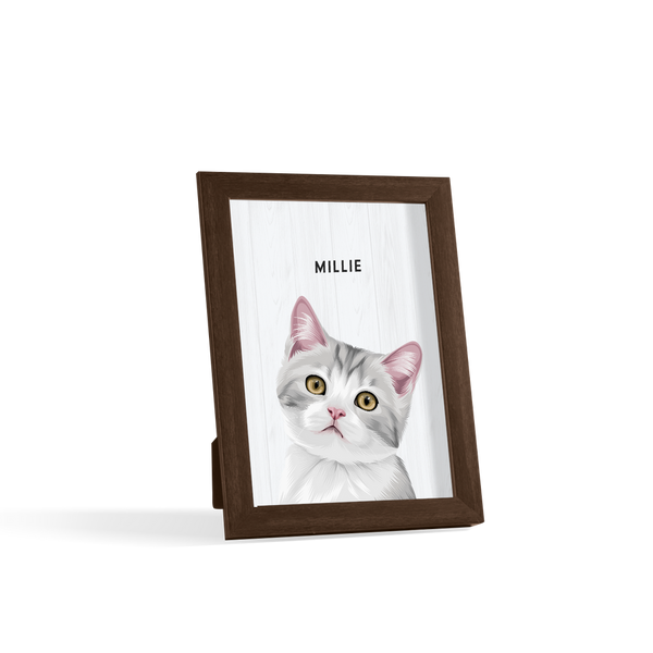 Retrato de una mascota para escritorio