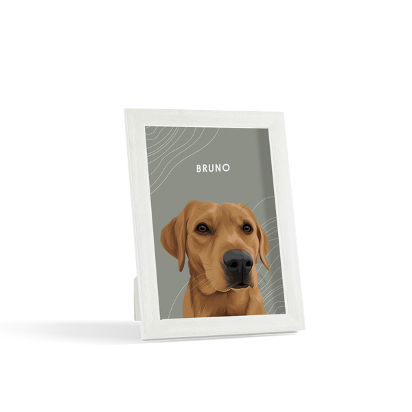 Retrato de una mascota para escritorio