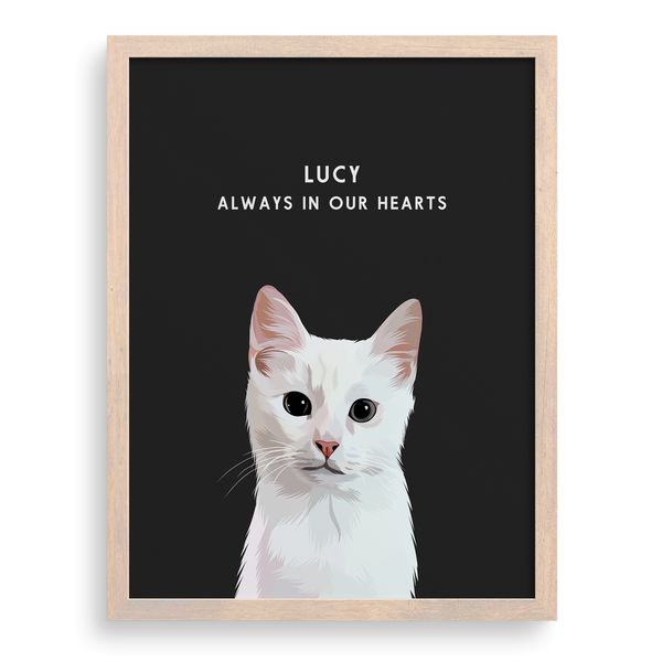 Retrato conmemorativo de mascota