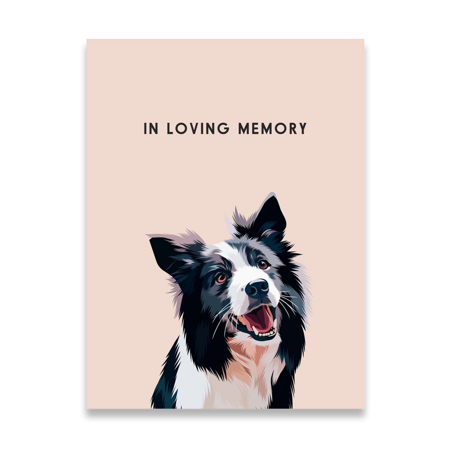 Retrato conmemorativo de mascota