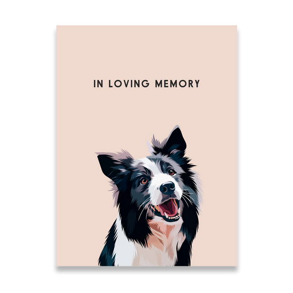 Retrato conmemorativo de mascota