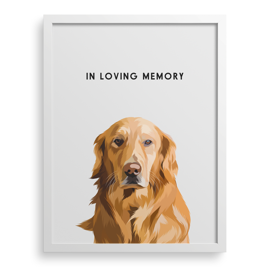 Retrato conmemorativo de mascota