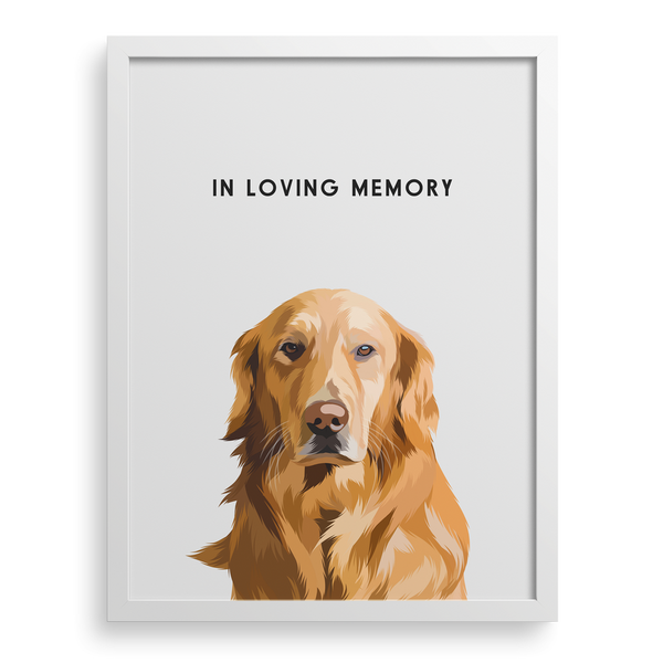 Retrato conmemorativo de mascota