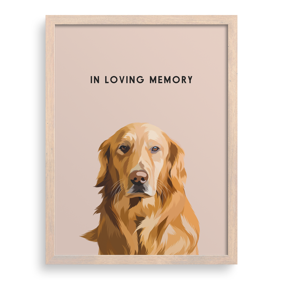 Retrato conmemorativo de mascota