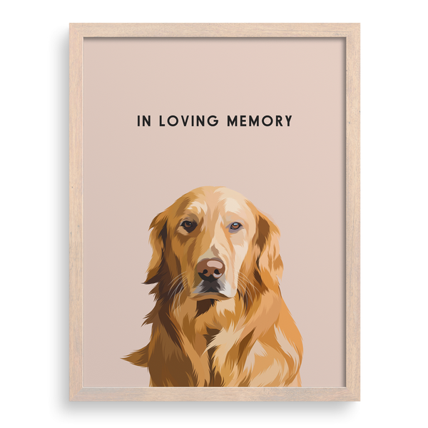 Retrato conmemorativo de mascota