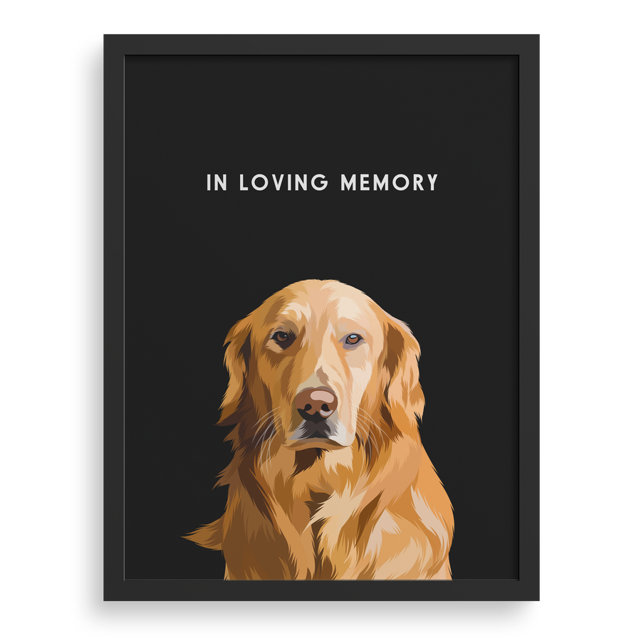 Retrato conmemorativo de mascota