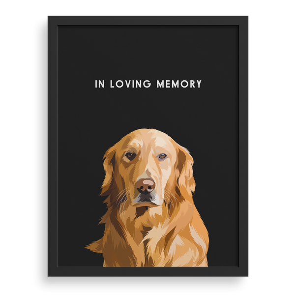 Retrato conmemorativo de mascota