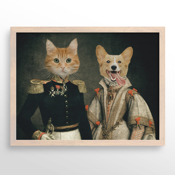 Retrato personalizado del duque y la duquesa