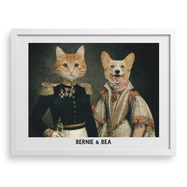 Retrato personalizado del duque y la duquesa