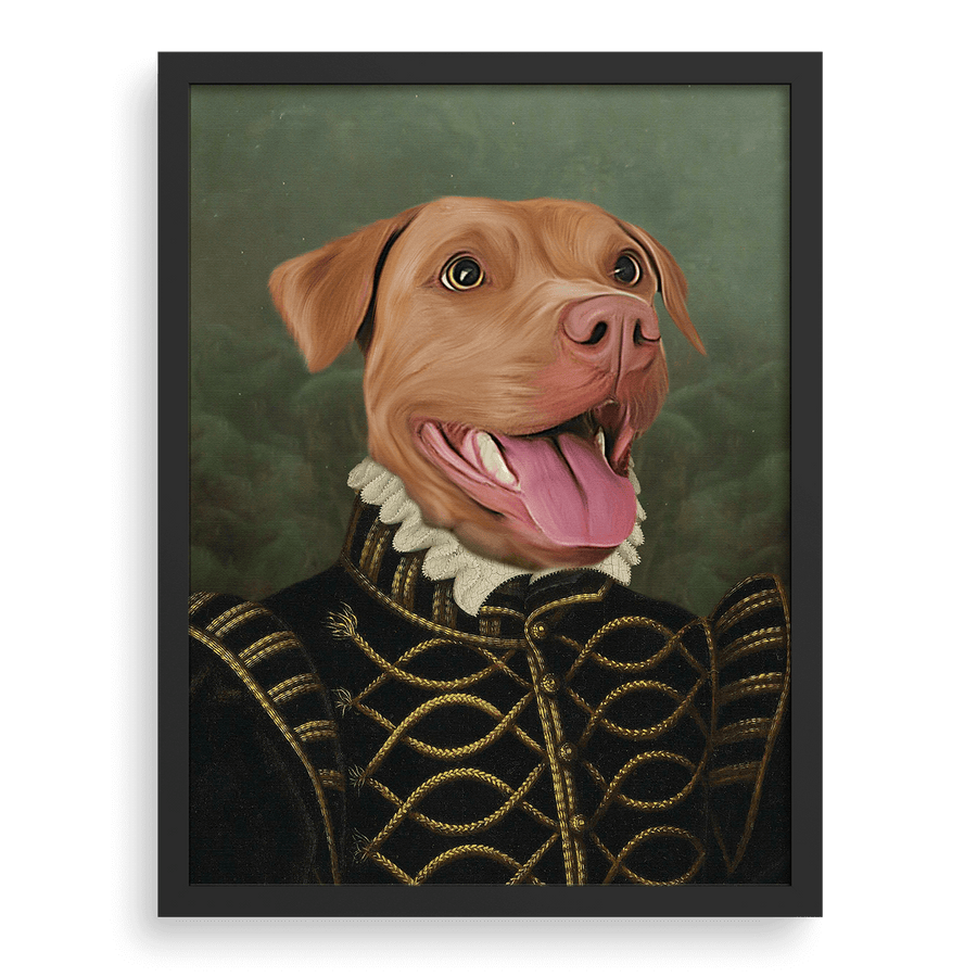Retrato personalizado de la mascota de la Baronesa