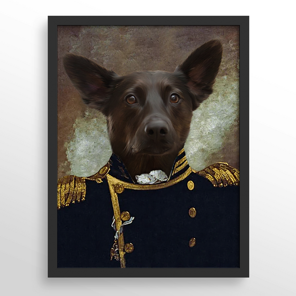 Retrato de mascota personalizado Grand Elegance