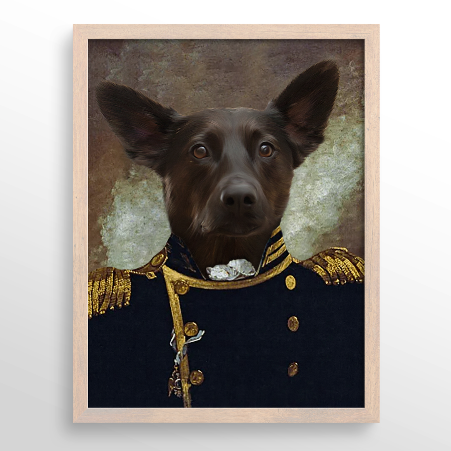 Retrato de mascota personalizado Grand Elegance