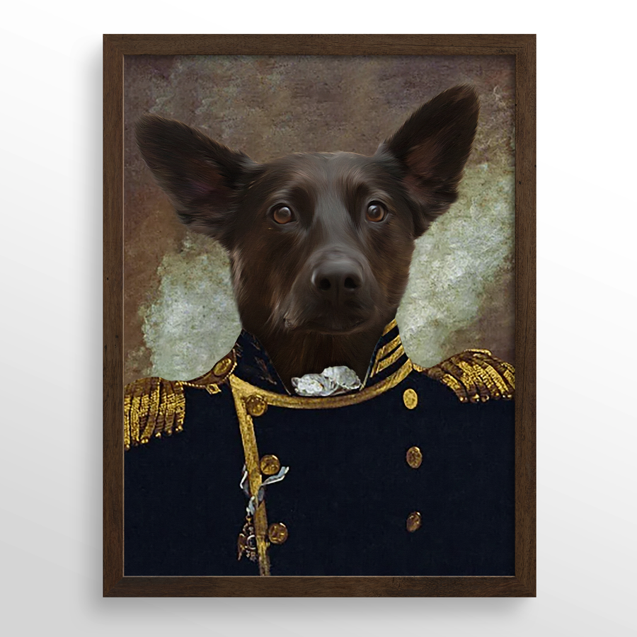 Retrato de mascota personalizado Grand Elegance