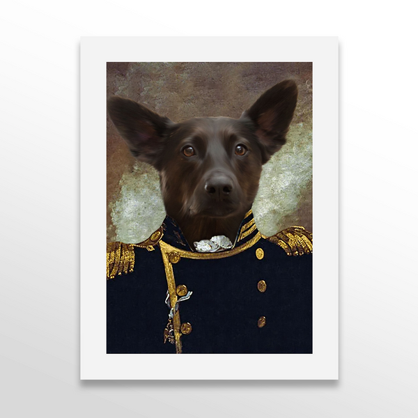 Retrato de mascota personalizado Grand Elegance