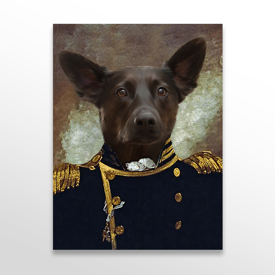 Retrato de mascota personalizado Grand Elegance