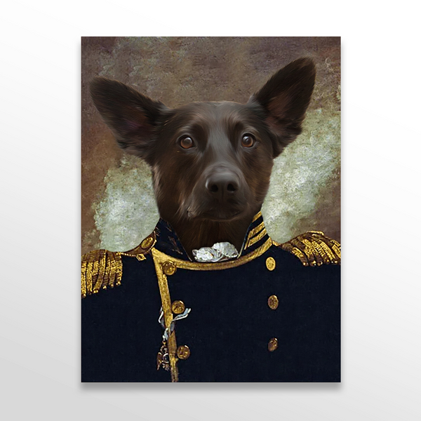 Retrato de mascota personalizado Grand Elegance