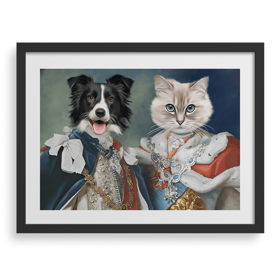 Retratos de mascotas de Sus Majestades