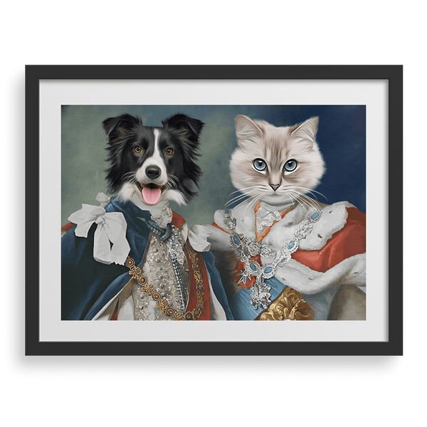 Retratos de mascotas de Sus Majestades
