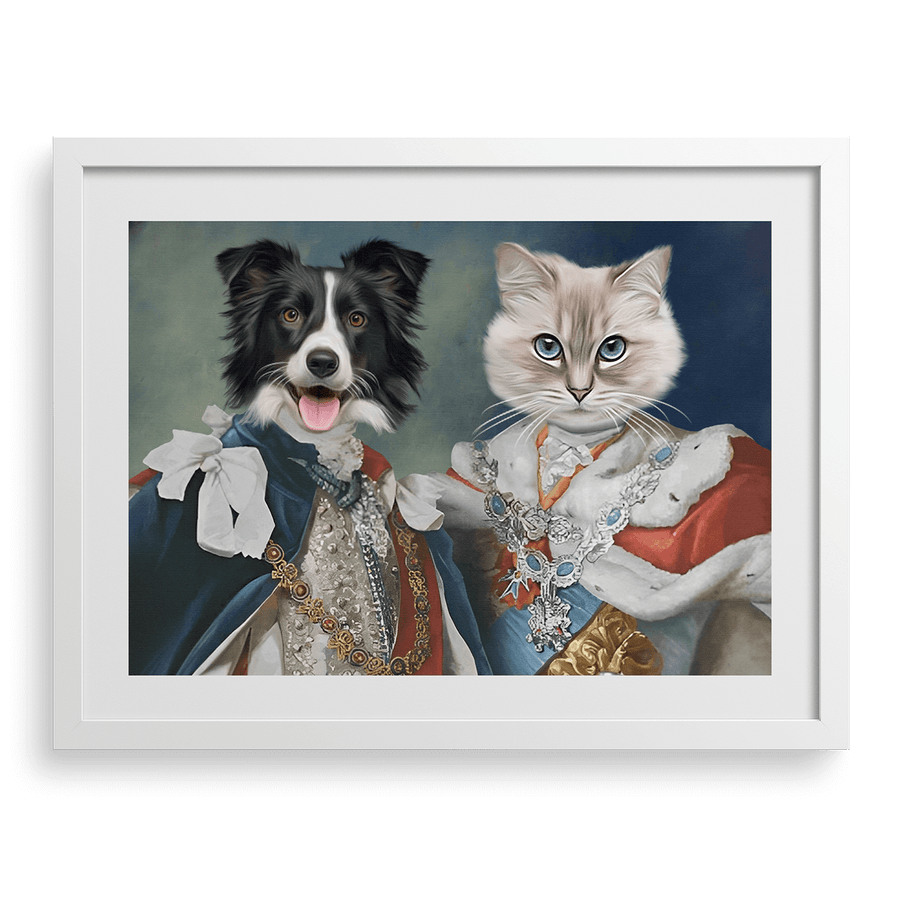 Retratos de mascotas de Sus Majestades