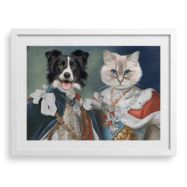 Retratos de mascotas de Sus Majestades