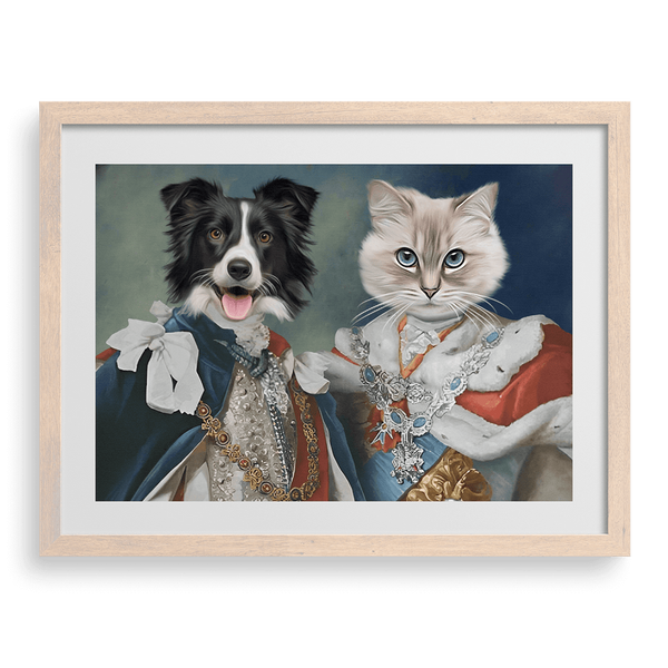 Retratos de mascotas de Sus Majestades