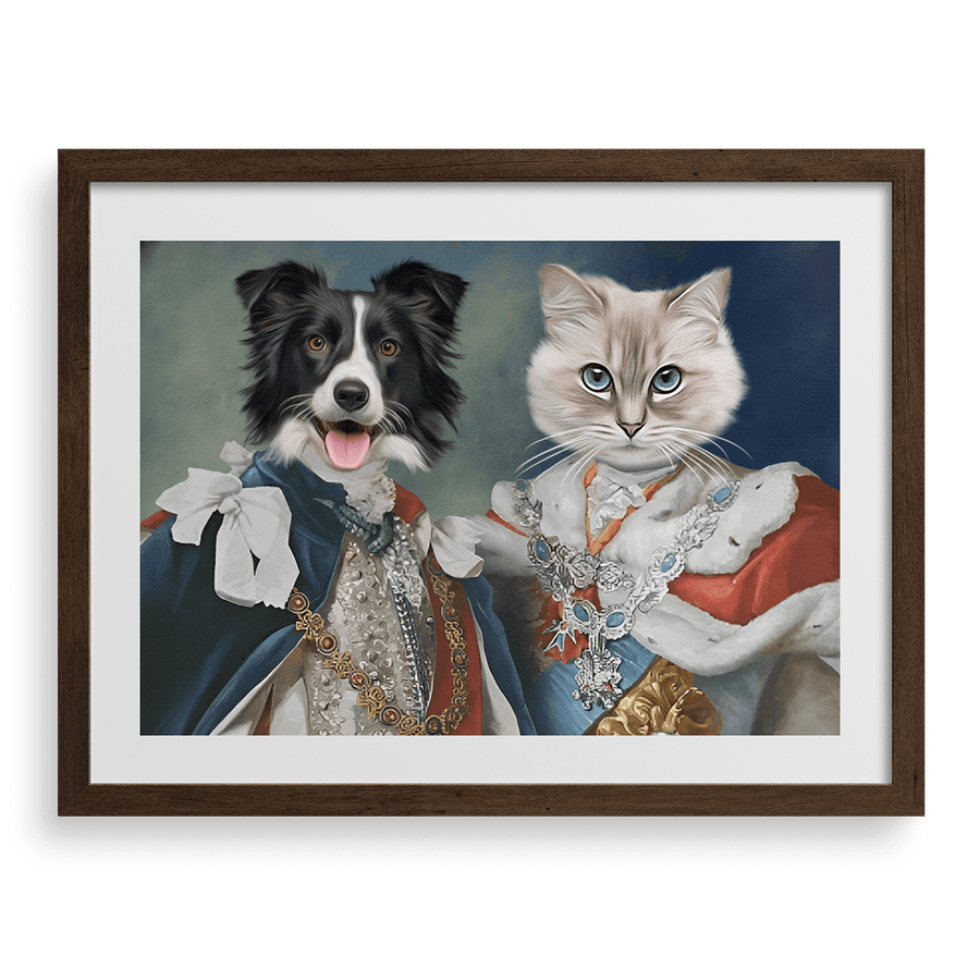 Retratos de mascotas de Sus Majestades