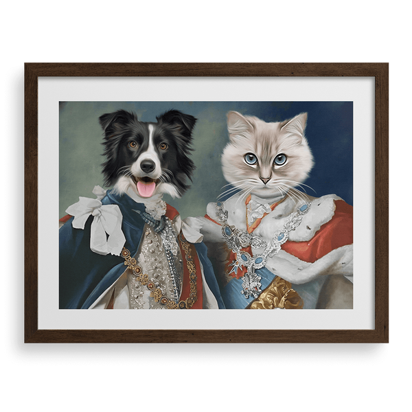 Retratos de mascotas de Sus Majestades