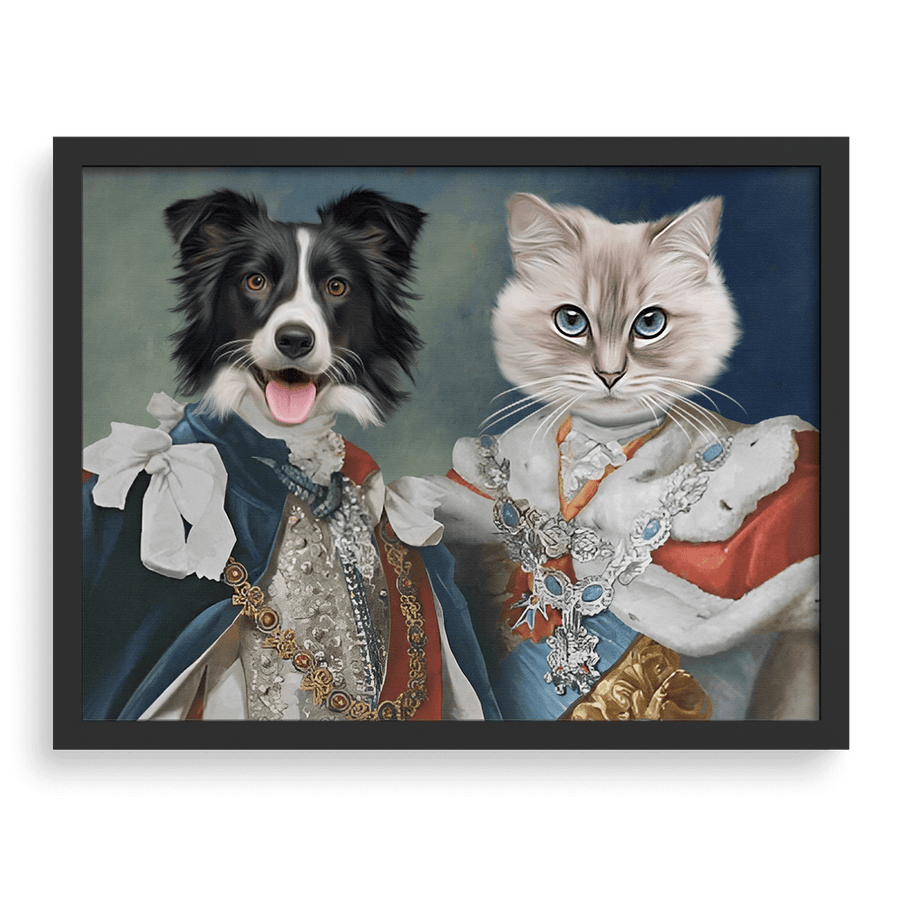 Retratos de mascotas de Sus Majestades