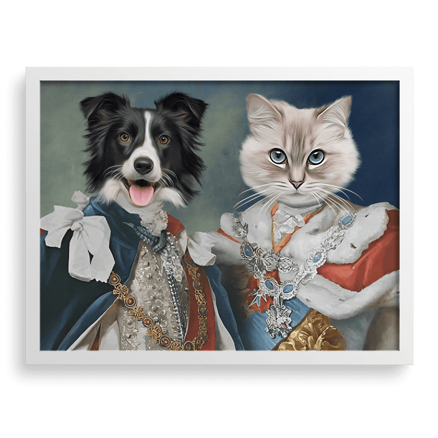 Retratos de mascotas de Sus Majestades
