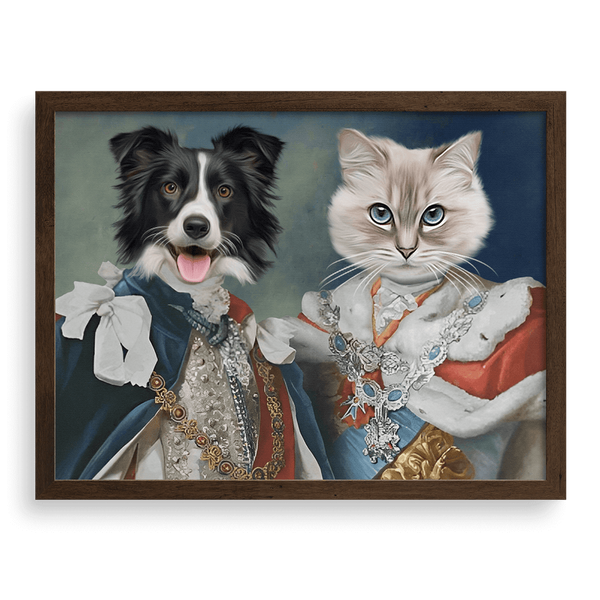 Retratos de mascotas de Sus Majestades
