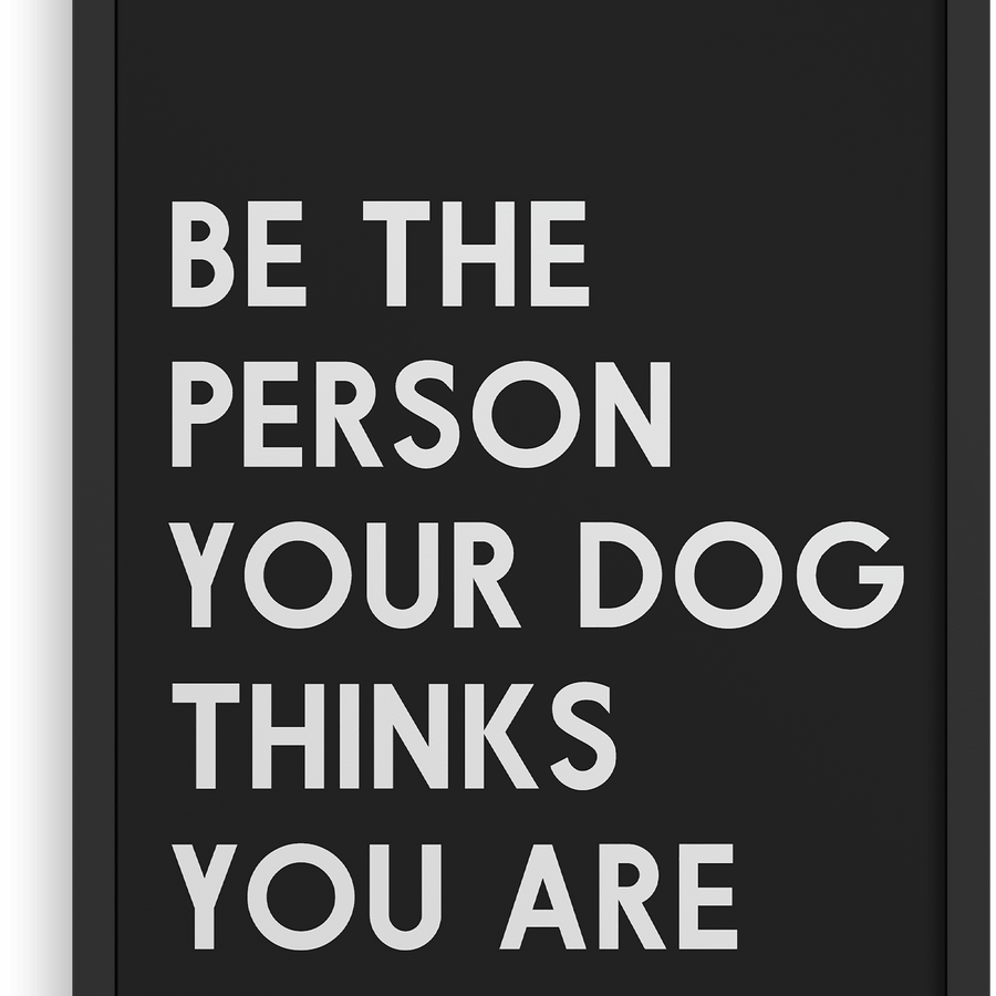 Sé la persona que tu perro cree que eres