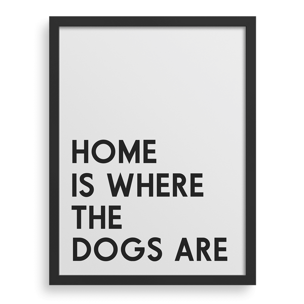 El hogar es donde están los perros