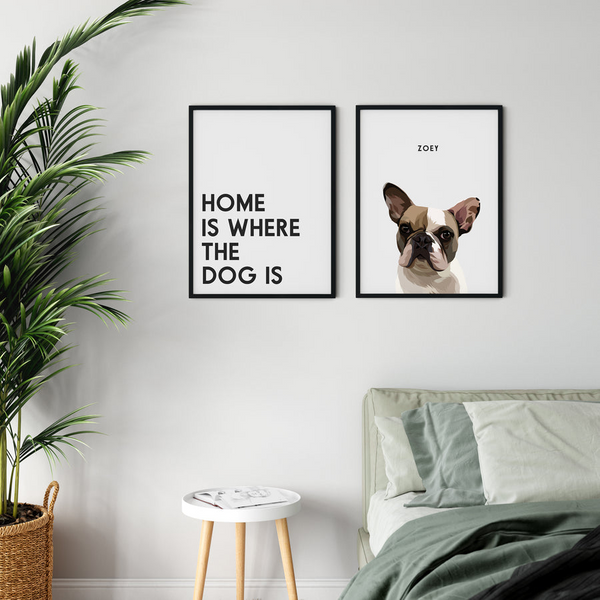 El hogar es donde está el perro