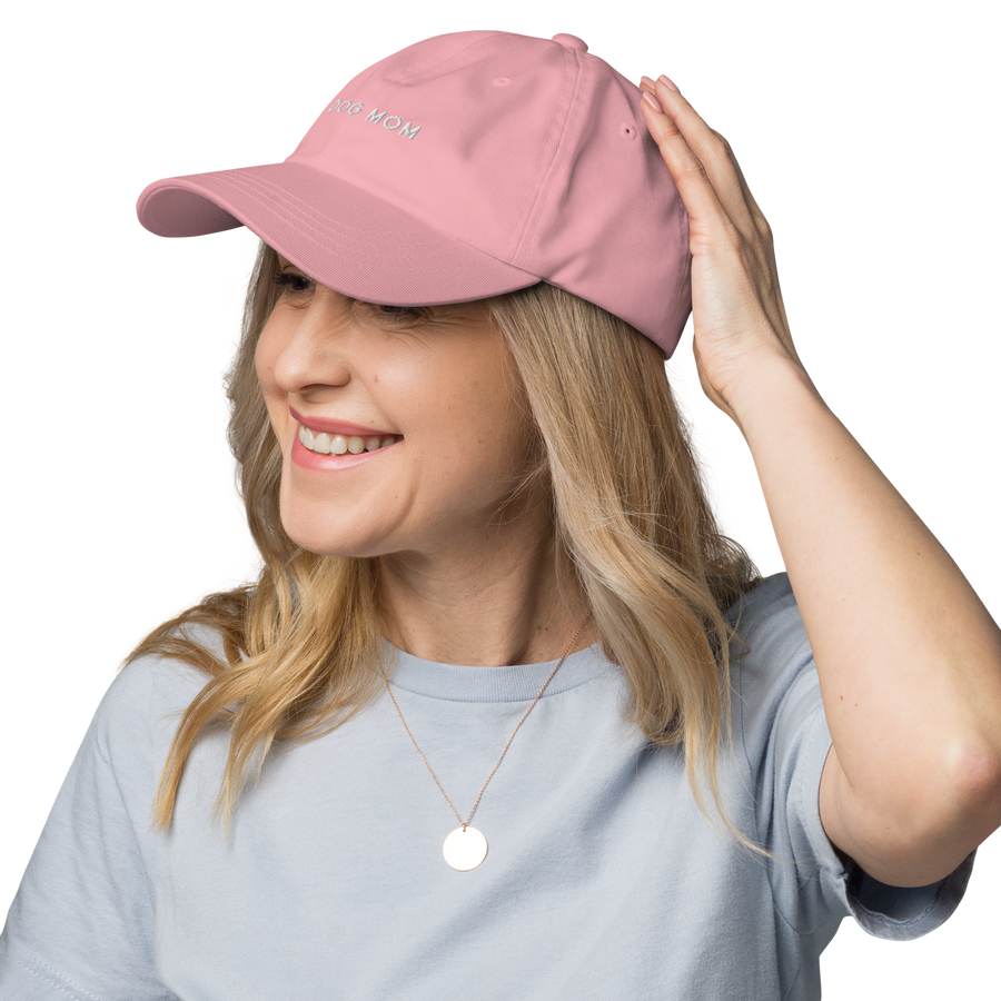 Gorro bordado con diseño de Dog Mom