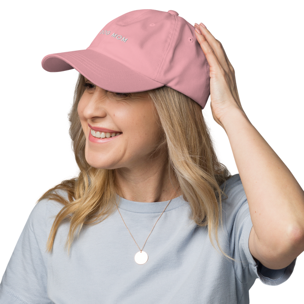 Gorro bordado con diseño de Dog Mom